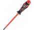 Отвертка диэлектрическая SL5.5x125 серия ПРОФИ КВТ 78610 1