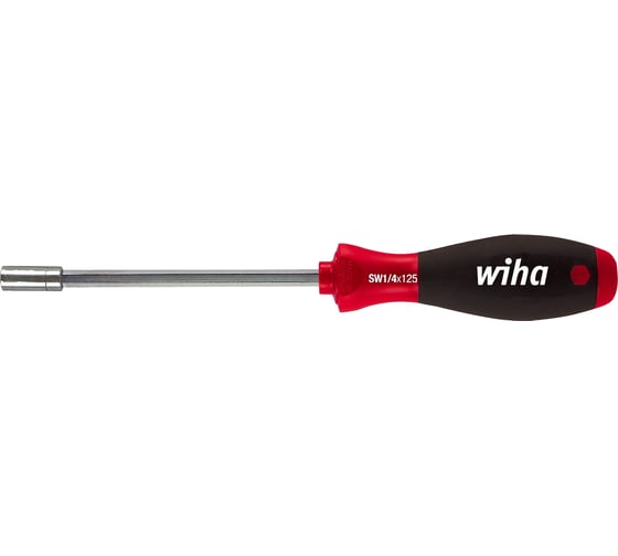Отвертка-битодержатель Wiha SoftFinish 1/4, 125 мм 01475 1