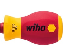 Отвертка-битодержатель Wiha SoftFinish electric slimVario Stubby 41229