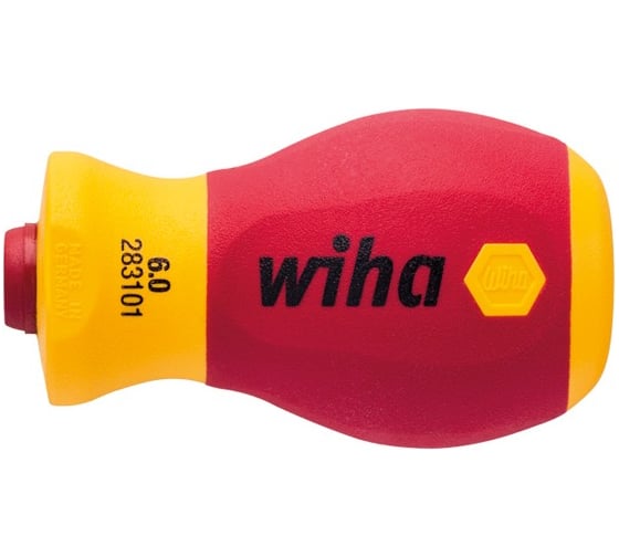 Отвертка-битодержатель Wiha SoftFinish electric slimVario Stubby 41229 1