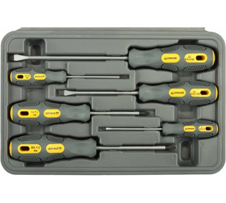Набор отверток STAYER MAX-GRIP Cr-V 25844-H6 G