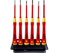 Набор отверток Wiha PicoFinish electric VDE SL/PH, 6 шт 38996