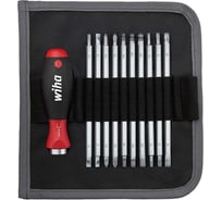 Набор Wiha SYSTEM 6 281T11: рукоятка SoftFinish-telescopic, насадки 11 предметов 03591