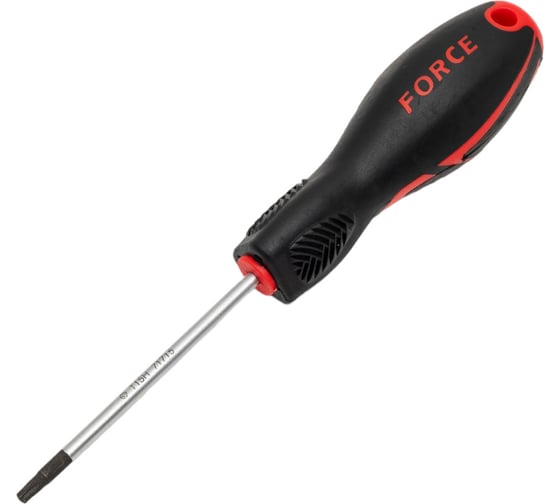 Отвертка торкс с отверстием Т-15Н L=80mm FORCE 71715