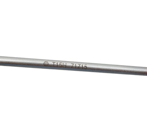 Отвертка торкс с отверстием Т-15Н L=80mm FORCE 71715
