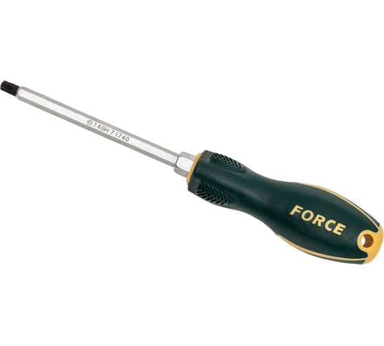 Отвертка торкс с отверстием Т-40Н L=130mm FORCE 71740 1