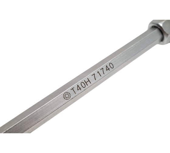 Отвертка торкс с отверстием Т-40Н L=130mm FORCE 71740