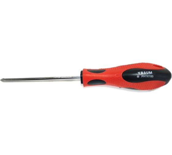 Крестовая отвертка BAUM PH1х100мм 316DCPH1100 R 1