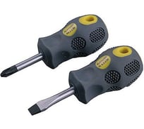Набор отверток STAYER MAX-GRIP, Cr-V, бочка, намагнич, SL 6,5мм, PH №2x38мм 2583-38-H2 G