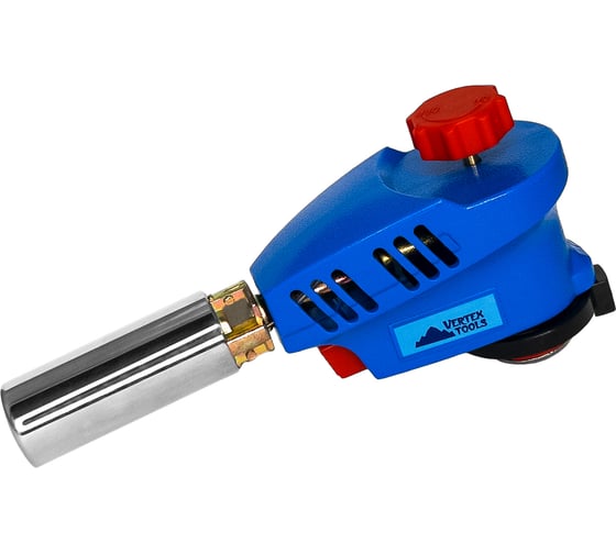 Газовая горелка с пьезоподжигом vertextools охотник 0832