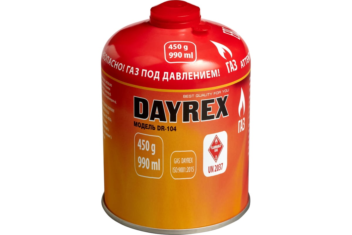 Газовый баллон DAYREX 104 450 г 629936