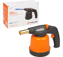 Лампа паяльная Airline (горелка) газовая на прокалываемый баллон, пьезоподжиг, ADGT020