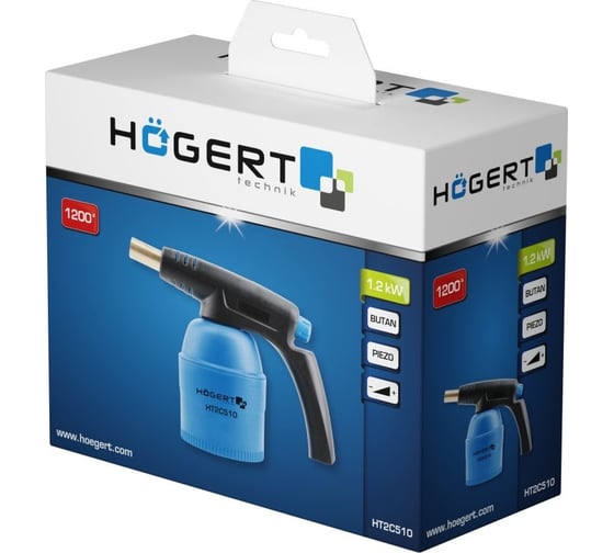 Газовая паяльная лампа HOEGERT TECHNIK HT2C510