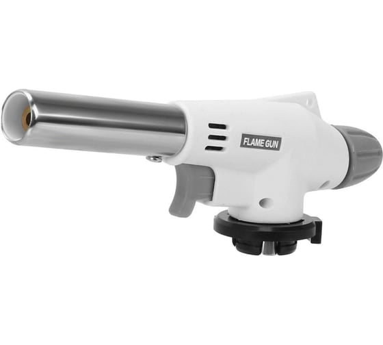 Горелка с пьезорозжигом TOOLAS белая (G-920) 00013239