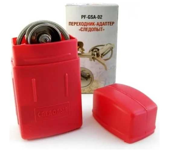 Переходник-адаптер Следопыт GSA-02, горизонтальный, тренога+шланг 72 PF-GSA-02