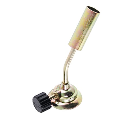 Горелка к баллону ЕРМАК с цанговым захватом, широкое сопло 17 мм 13х6,5х5см 333-099