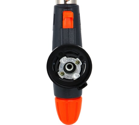 Горелка газ. с керамическим изолятором, ЕРМАК пьезо, цанговый захват, широкое cопло; 17,5х4х6,2см 116-013