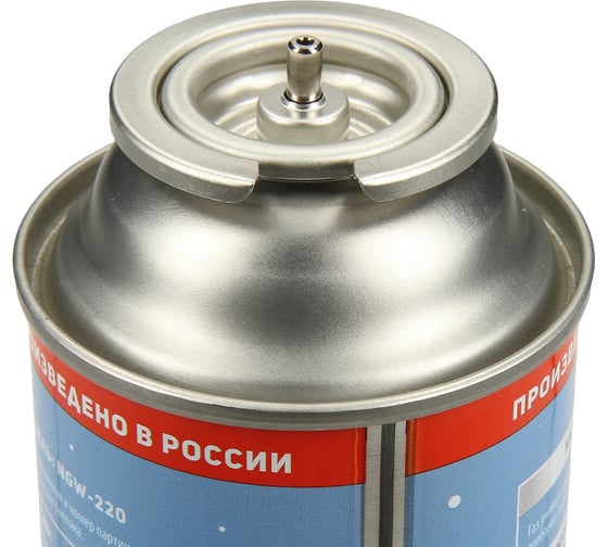 Одноразовый туристический баллон ГАЗ РФ Сибиар Зимний 220 гр. 00-00002117