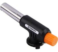 Горелка газовая РОКОТ с пьезорозжигом, цанговый захват, сопло 18.2 мм, 15.1x4х6.5 см 116-053