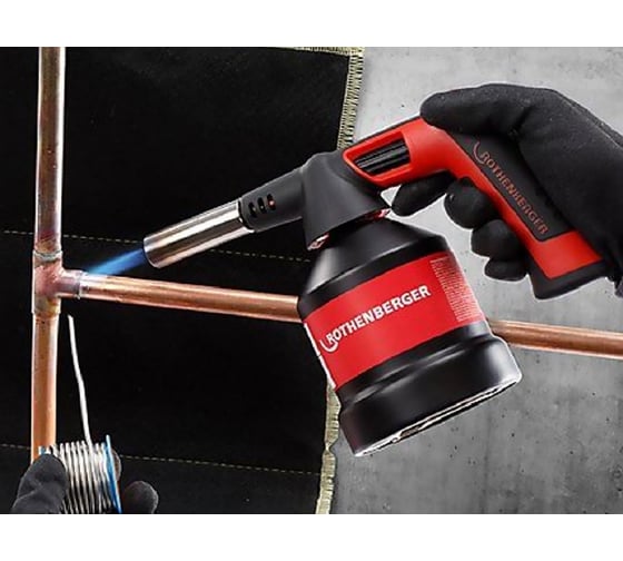 Горелка без газа ROTHENBERGER ROFLAME 4 PIEZO в картонной коробке 1000002358