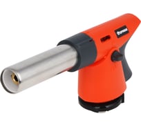 Горелка газовая с газогенератором ЕРМАК регулятор подачи воздуха, кнопка блокировки, 17x7.8x3.8 см 116-051