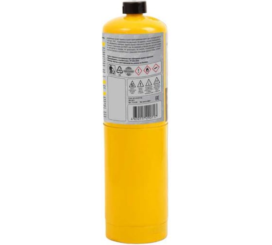 Газовый баллон BlackWeld МАПП PRO 400г, 1000мл 145668 1
