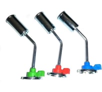 Горелка Инсвартех малая с пласт. рычагом на цанговый баллон IST0445