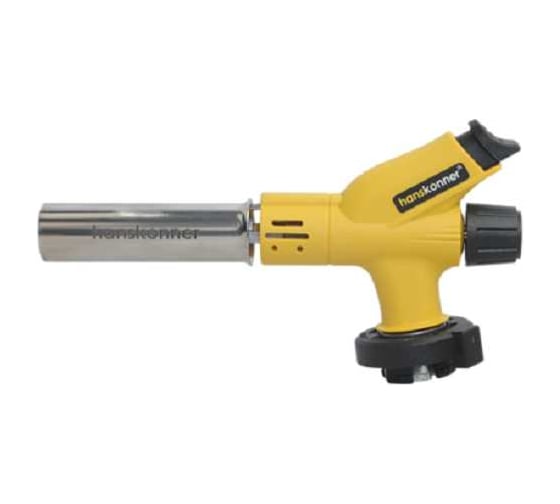 Горелка газовая Hanskonner пьезоподжиг, защита от вспышек HK5015-KL-01 1