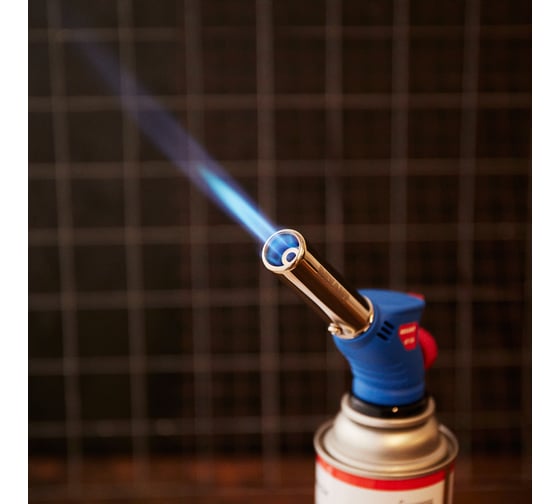 Газовая горелка REXANT GT-34 насадка на баллон, 360 с пьезоподжигом 12-0034