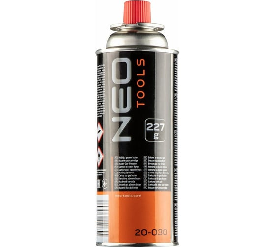 Баллон с газом бутан NEO Tools 227 г
