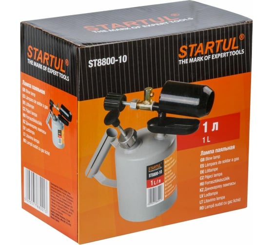 Лампа паяльная STARTUL 1,0 л ST8800-10
