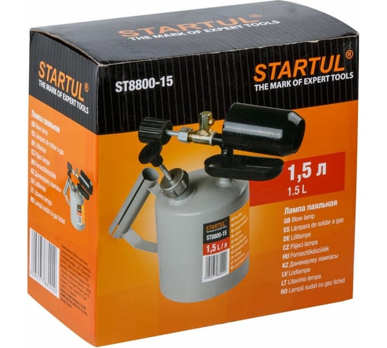 Лампа паяльная STARTUL 1,5 л ST8800-15