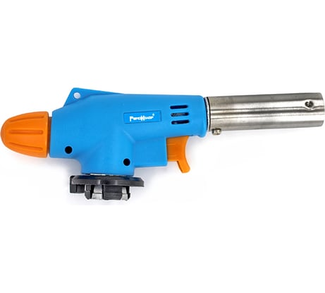 Горелка Ремоколор газовая на бутановый баллон, пьезоподжиг, своб. 60x175мм, 73-0-012