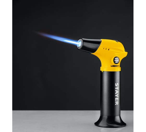 Автономная портативная газовая горелка STAYER ProTerm 35 с пьезоподжигом, 1300С 55522