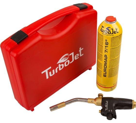 Набор Turbojet горелка с пьезоподжигом TJ2000-GA + баллон TJ750GA TJ2000-GA KIT