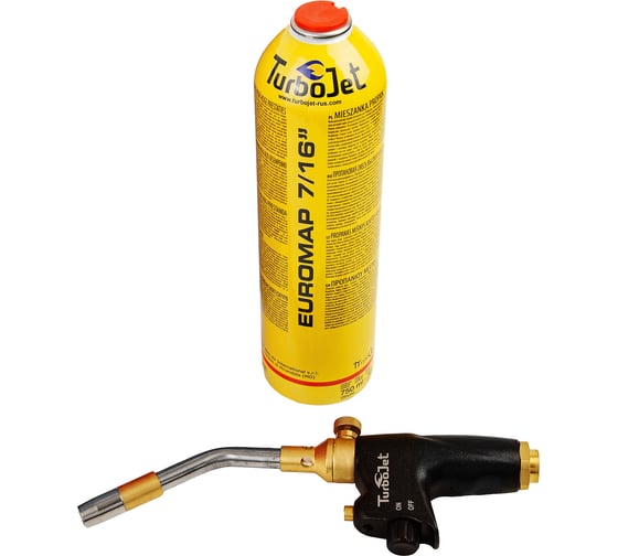 Набор Turbojet горелка с пьезоподжигом TJ2000-GA + баллон TJ750GA