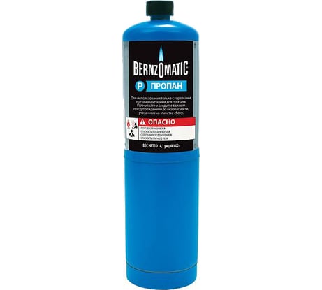 Газовый баллон BERNZOMATIC PROPANE 400 гр 333367