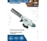 Газовая горелка vertextools "БЕЛАЯ КЕРАМИКА" с пьезорозжигом 0836 9