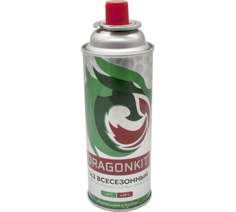 Туристический одноразовый баллон DRAGONKIT газ 220 гр 00-00003273