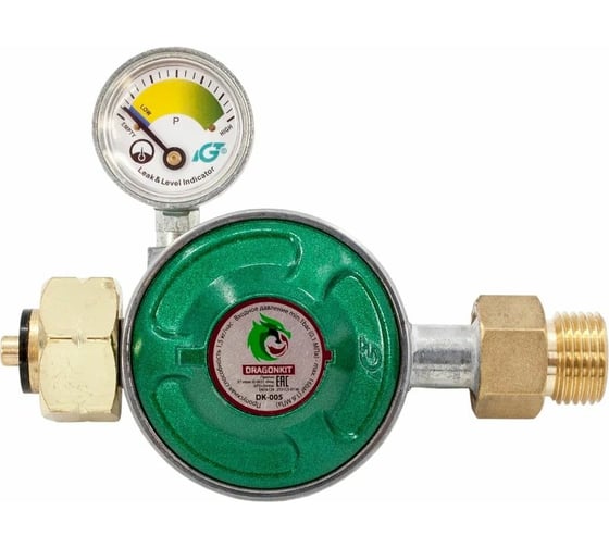 Комплект подключения для газовых грилей DRAGONKIT с регулятором G1/4- шланг 1,1м 00-00003368