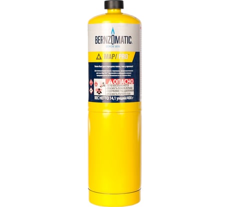 Газовый баллон BERNZOMATIC МАР PRO 400g