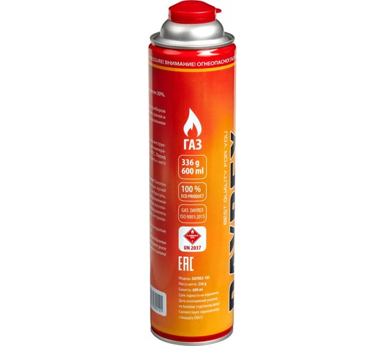 Газовый баллон DAYREX 105 336 гр 890101