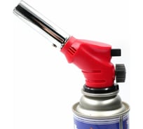 Газовая горелка Следопыт RUNIS Premium P01 пьезоподжиг, цанговое крепление, с газогенератором 4-050