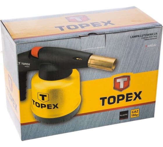 Паяльная газовая лампа TOPEX 190 г 44E142