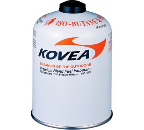 Баллон 450 изобутан/пропан 75/25 KOVEA KOV-KGF-0450