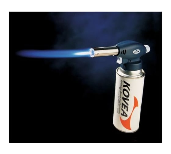Газовый резак средней мощности с пьезоподжигом KOVEA Fire Bird Torch Auto KT-2511