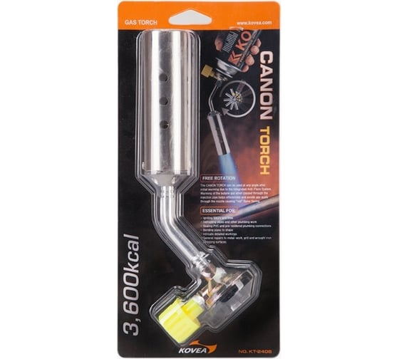 Универсальный мощный газовый резак KOVEA Canon Torch KT-2408