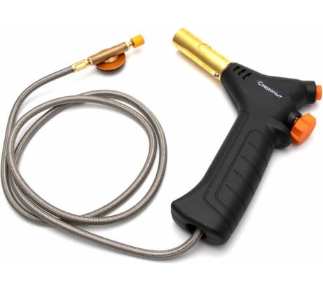 Портативная горелка Следопыт gtp-s07 пьезо, газогенератор, шланг резьбовой PF-GTP-S07