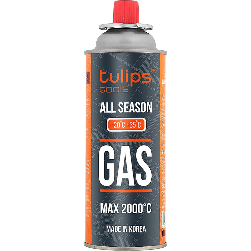 Цанговый баллон с газом Tulips Tools 220г IG13-220 - выгодная цена ...