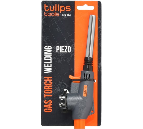 Газовая паяльная горелка для цангового баллона Tulips Tools IG13-054